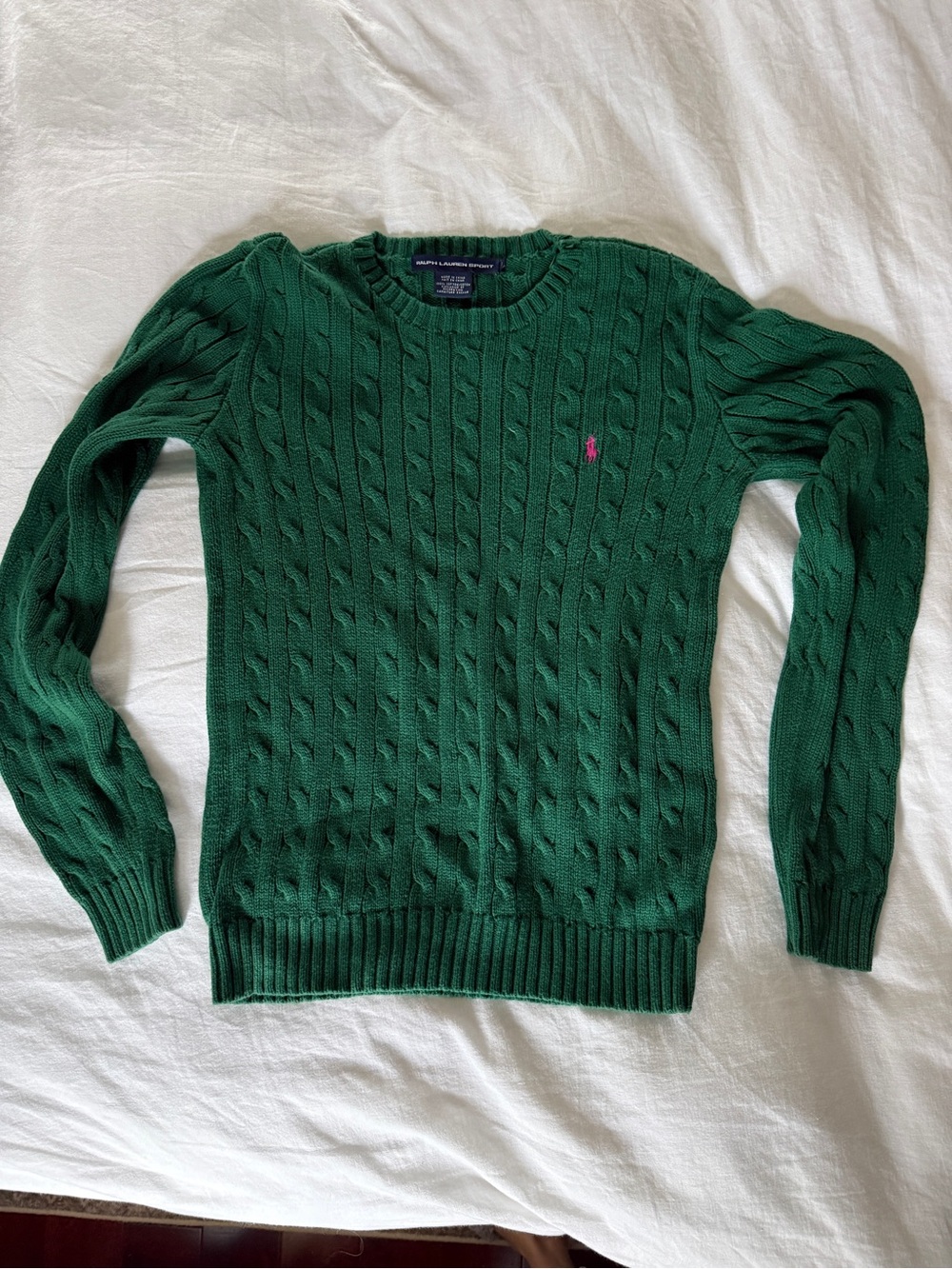Ralph Lauren Sport Green Sweater